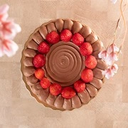 BOLO G - MOUSSE DE CHOCOLATE COM MORANGO ZERO AÇÚCAR