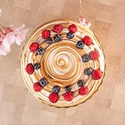 BOLO G - MOUSSE DE YUZU COM MERENGUE